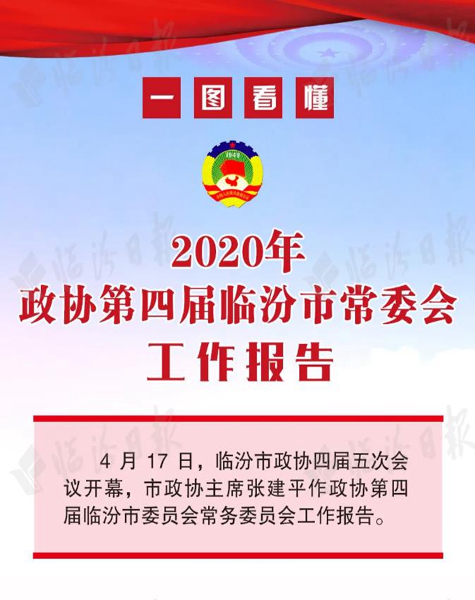 一圖看懂2020臨汾政協常委會工作報告