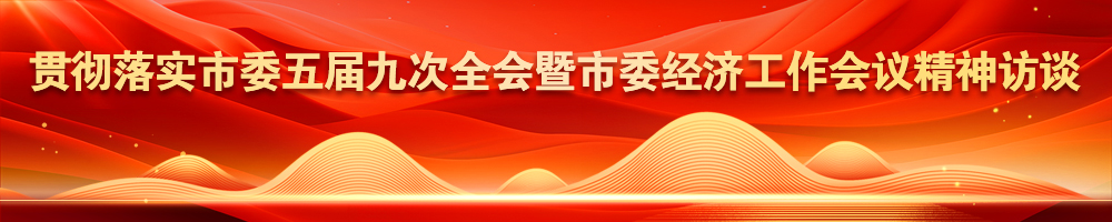 貫徹落實市委五屆九次全會暨市委經濟工作會議精神訪談